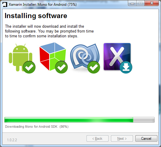 Installing Mono for Android