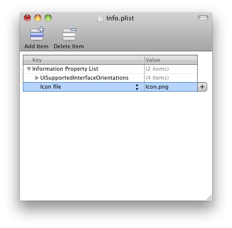 Property list editor
