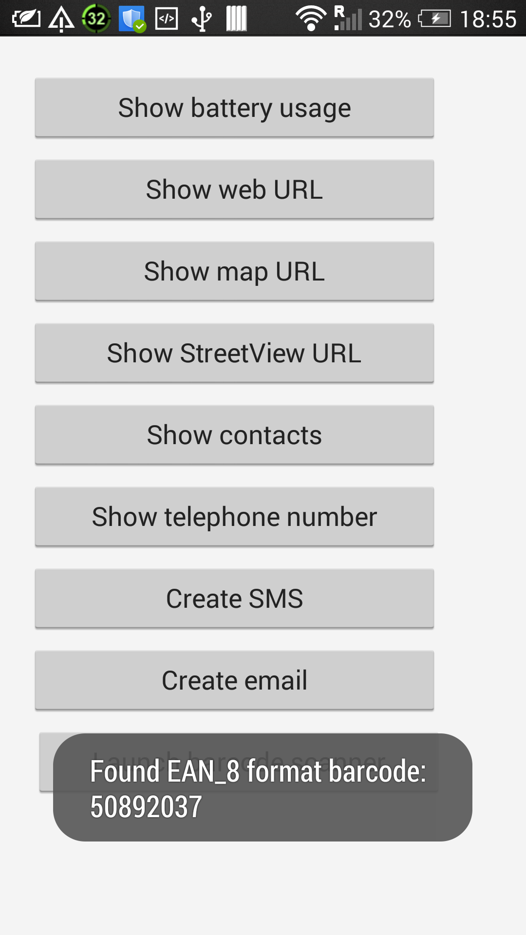 Delphi app receiving scanned barcode info Delphi app receiving scanned barcode info