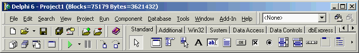 The IDE heap monitor